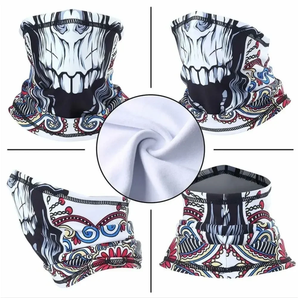 Winter Fleece Neck Gaiter Half Face Mask Ski Motorcycle Cycling Scarf Bandana US